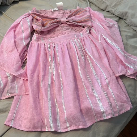 💕Pitusa Pink Silver Dress BNWT ShopMorley Boutique💕 - Picture 11 of 15